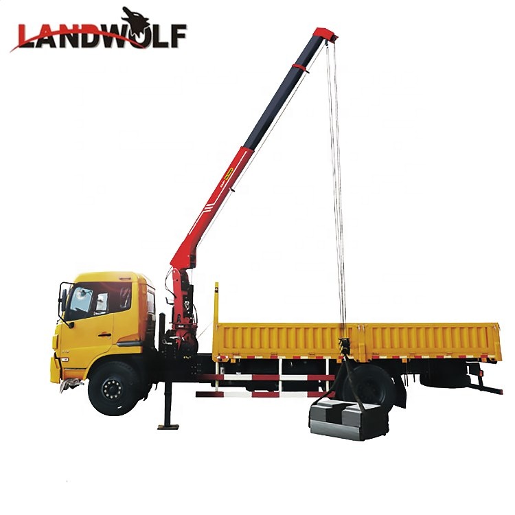 Authorized Distributor New SPS8000A-F 3.2 Ton Truck Mounted Stiff Boom Crane palfinger